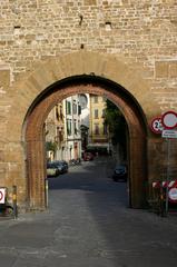 Porta San Miniato gate in Florence, Italy