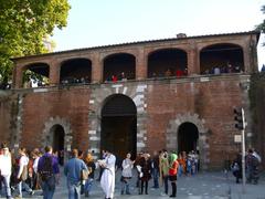 Porta San Pietro during Lucca Comics