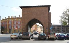 Porta San Vitale from inside the gate