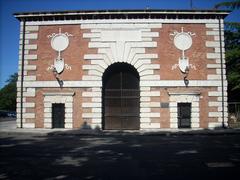 rear view of Porta San Zeno in Verona