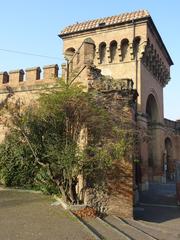 Porta Saragozza monument in Italy