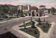 Porta Saragozza in Bologna, late 1800s