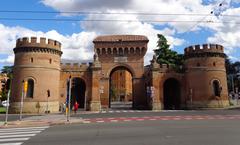 Porta Saragozza in Bologna, Italy