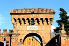 Porta Saragozza in Italy's cultural heritage