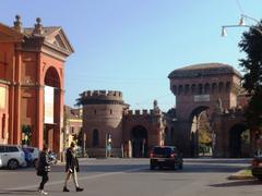 Porta Saragozza Gate in Bologna, Italy