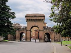 Bologna Porta Saragozza historic gate