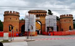 Field Side of the Saragozza Gate, Bologna, Italy