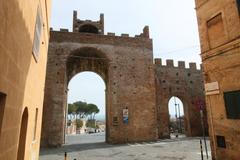 City Gate Porta Tufi in Siena, Tuscany