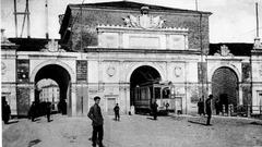 Porta Vescovo in Verona in the early 20th century