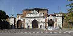 Porta Vescovo city gate in Verona