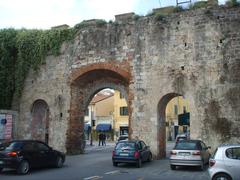 Porta a Lucca historic entrance gate with stone architecture and archway