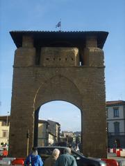 historical Porta al Prato gate in Florence, Italy