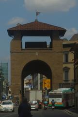 Porta al Prato gate in Florence, Italy