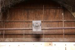 Porta Pispini Siena with Nicchio contrada coat of arms