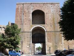 Pispini Gate Siena Italy interior view