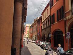 aerial view of Bologna, Italy