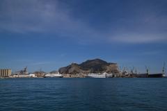 Hafen von Palermo in Palermo, Italy