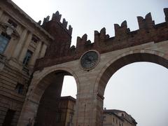 Gran Guardia monument in Verona, Italy