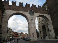 Piazza Bra panoramic view