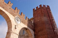 Portoni della Bra gate in Verona, Italy