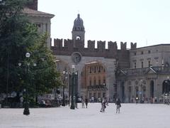 Portoni della Bra gate in Piazza Bra, Verona