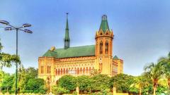 Frere Hall and Library in Karachi