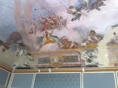 ceiling fresco in the main hall of the Palace of Carditello