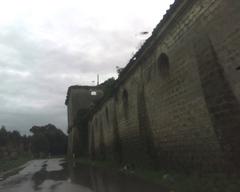 Carditello Royal Palace exterior with blue sky