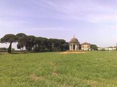 Scenic view of Parco Carditello with gardens and palace