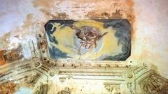 Frescoes at the Royal Estate of Carditello, San Tammaro