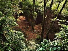 Ruins of ancient paper mills in Valle delle Ferriere, Scala, Italy