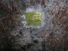 Rocca della Verruca underground room chimney