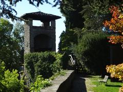 Rocca di Bergamo in Lombardy, Italy