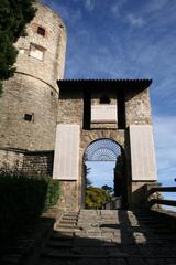 Ingresso alla Rocca di Bergamo in Italia