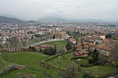 View of the New City of Bergamo