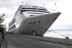 MSC Opera cruise ship docked at Rio de Janeiro port