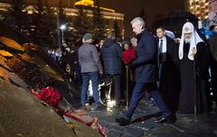 Opening ceremony of the 'Wall of Grief' memorial