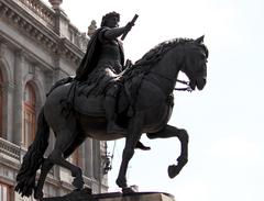 El Caballito monument in Mexico City