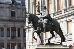 El Caballito de Tolsa statue in Mexico City