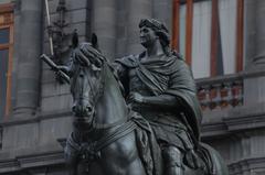 Equestrian statue of Charles IV of Spain after 2017 restoration