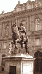 El Caballito sculpture in Plaza Manuel Tolsá, Mexico City