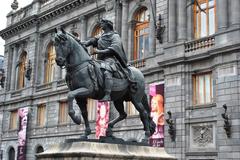 equestrian statue of Charles IV of Spain by Manuel Tolsá