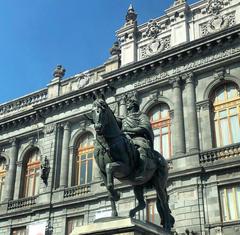 Historic Center of Mexico City with iconic landmarks