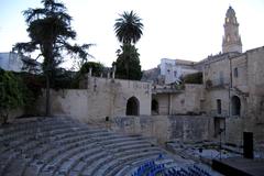 Roman theater in Lecce, Italy