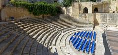 Ancient Roman Theatre in Lecce, Italy