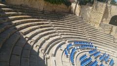 Roman Theater in Lecce, Italy