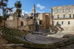 Teatro Romano di Lecce, an ancient Roman theatre in Italy