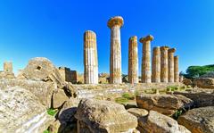 Ancient ruins in Agrigento