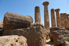 Tempio di Eracle in Valle dei Templi, Doric style, 6th century BC