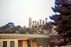 Valle dei Templi Tempio di Eracle Ancient Greek Doric Temple 1979 Photograph